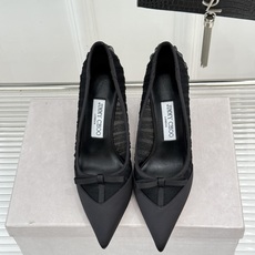 Jimmy Choo/吉米周JC26WF新品蝴蝶结尖头平底高跟鞋单鞋吉米周春夏仙女本命鞋真丝网纱漾着朦胧 Jimmy Choo/吉米周JC26WF新品蝴蝶结尖头平底高跟鞋单鞋吉米周春夏仙女本命鞋真丝网纱漾着朦胧