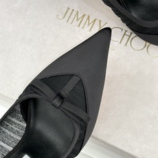 Jimmy Choo/吉米周JC26WF新品蝴蝶结尖头平底高跟鞋单鞋吉米周春夏仙女本命鞋真丝网纱漾着朦胧 Jimmy Choo/吉米周JC26WF新品蝴蝶结尖头平底高跟鞋单鞋吉米周春夏仙女本命鞋真丝网纱漾着朦胧