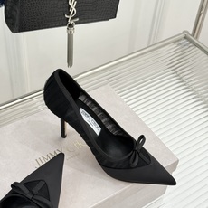 Jimmy Choo/吉米周JC26WF新品蝴蝶结尖头平底高跟鞋单鞋吉米周春夏仙女本命鞋真丝网纱漾着朦胧 Jimmy Choo/吉米周JC26WF新品蝴蝶结尖头平底高跟鞋单鞋吉米周春夏仙女本命鞋真丝网纱漾着朦胧