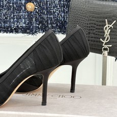 Jimmy Choo/吉米周JC26WF新品蝴蝶结尖头平底高跟鞋单鞋吉米周春夏仙女本命鞋真丝网纱漾着朦胧 Jimmy Choo/吉米周JC26WF新品蝴蝶结尖头平底高跟鞋单鞋吉米周春夏仙女本命鞋真丝网纱漾着朦胧
