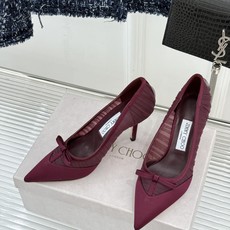 Jimmy Choo/吉米周JC26WF新品蝴蝶结尖头平底高跟鞋单鞋吉米周春夏仙女本命鞋真丝网纱漾着朦胧 Jimmy Choo/吉米周JC26WF新品蝴蝶结尖头平底高跟鞋单鞋吉米周春夏仙女本命鞋真丝网纱漾着朦胧