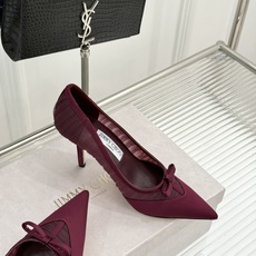 Jimmy Choo/吉米周JC26WF新品蝴蝶结尖头平底高跟鞋单鞋吉米周春夏仙女本命鞋真丝网纱漾着朦胧 Jimmy Choo/吉米周JC26WF新品蝴蝶结尖头平底高跟鞋单鞋吉米周春夏仙女本命鞋真丝网纱漾着朦胧