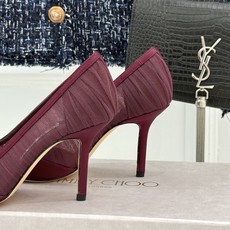 Jimmy Choo/吉米周JC26WF新品蝴蝶结尖头平底高跟鞋单鞋吉米周春夏仙女本命鞋真丝网纱漾着朦胧 Jimmy Choo/吉米周JC26WF新品蝴蝶结尖头平底高跟鞋单鞋吉米周春夏仙女本命鞋真丝网纱漾着朦胧