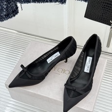 Jimmy Choo/吉米周JC26WF新品蝴蝶结尖头平底高跟鞋单鞋吉米周春夏仙女本命鞋真丝网纱漾着朦胧 Jimmy Choo/吉米周JC26WF新品蝴蝶结尖头平底高跟鞋单鞋吉米周春夏仙女本命鞋真丝网纱漾着朦胧