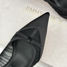 Jimmy Choo/吉米周JC26WF新品蝴蝶结尖头平底高跟鞋单鞋吉米周春夏仙女本命鞋真丝网纱漾着朦胧 Jimmy Choo/吉米周JC26WF新品蝴蝶结尖头平底高跟鞋单鞋吉米周春夏仙女本命鞋真丝网纱漾着朦胧