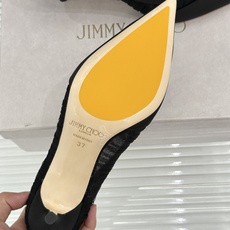 Jimmy Choo/吉米周JC26WF新品蝴蝶结尖头平底高跟鞋单鞋吉米周春夏仙女本命鞋真丝网纱漾着朦胧 Jimmy Choo/吉米周JC26WF新品蝴蝶结尖头平底高跟鞋单鞋吉米周春夏仙女本命鞋真丝网纱漾着朦胧