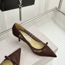 Jimmy Choo/吉米周JC26WF新品蝴蝶结尖头平底高跟鞋单鞋吉米周春夏仙女本命鞋真丝网纱漾着朦胧 Jimmy Choo/吉米周JC26WF新品蝴蝶结尖头平底高跟鞋单鞋吉米周春夏仙女本命鞋真丝网纱漾着朦胧