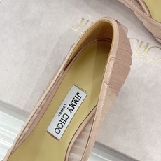 Jimmy Choo/吉米周JC26WF新品蝴蝶结尖头平底高跟鞋单鞋吉米周春夏仙女本命鞋真丝网纱漾着朦胧 Jimmy Choo/吉米周JC26WF新品蝴蝶结尖头平底高跟鞋单鞋吉米周春夏仙女本命鞋真丝网纱漾着朦胧