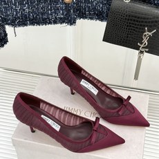 Jimmy Choo/吉米周JC26WF新品蝴蝶结尖头平底高跟鞋单鞋吉米周春夏仙女本命鞋真丝网纱漾着朦胧 Jimmy Choo/吉米周JC26WF新品蝴蝶结尖头平底高跟鞋单鞋吉米周春夏仙女本命鞋真丝网纱漾着朦胧