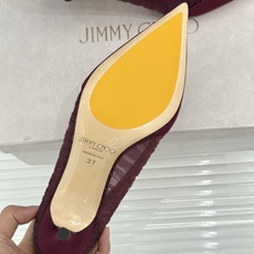 Jimmy Choo/吉米周JC26WF新品蝴蝶结尖头平底高跟鞋单鞋吉米周春夏仙女本命鞋真丝网纱漾着朦胧 Jimmy Choo/吉米周JC26WF新品蝴蝶结尖头平底高跟鞋单鞋吉米周春夏仙女本命鞋真丝网纱漾着朦胧