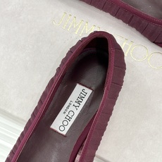Jimmy Choo/吉米周JC26WF新品蝴蝶结尖头平底高跟鞋单鞋吉米周春夏仙女本命鞋真丝网纱漾着朦胧 Jimmy Choo/吉米周JC26WF新品蝴蝶结尖头平底高跟鞋单鞋吉米周春夏仙女本命鞋真丝网纱漾着朦胧