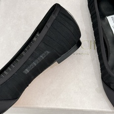 Jimmy Choo/吉米周JC26WF新品蝴蝶结尖头平底高跟鞋单鞋吉米周春夏仙女本命鞋真丝网纱漾着朦胧 Jimmy Choo/吉米周JC26WF新品蝴蝶结尖头平底高跟鞋单鞋吉米周春夏仙女本命鞋真丝网纱漾着朦胧