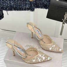 Jimmy Choo/吉米周26WF新品水钻网纱尖头高跟凉鞋谁能拒绝一双自带星光的JC!这款水钻网纱鞋堪 Jimmy Choo/吉米周26WF新品水钻网纱尖头高跟凉鞋谁能拒绝一双自带星光的JC!这款水钻网纱鞋堪