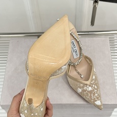 Jimmy Choo/吉米周26WF新品水钻网纱尖头高跟凉鞋谁能拒绝一双自带星光的JC!这款水钻网纱鞋堪 Jimmy Choo/吉米周26WF新品水钻网纱尖头高跟凉鞋谁能拒绝一双自带星光的JC!这款水钻网纱鞋堪