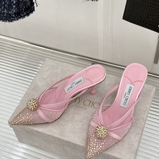 Jimmy Choo/吉米周26WF新品水钻球网纱尖头高跟凉鞋谁能拒绝一双自带星光的JC!这款水钻网纱鞋 Jimmy Choo/吉米周26WF新品水钻球网纱尖头高跟凉鞋谁能拒绝一双自带星光的JC!这款水钻网纱鞋