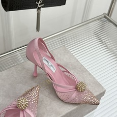 Jimmy Choo/吉米周26WF新品水钻球网纱尖头高跟凉鞋谁能拒绝一双自带星光的JC!这款水钻网纱鞋 Jimmy Choo/吉米周26WF新品水钻球网纱尖头高跟凉鞋谁能拒绝一双自带星光的JC!这款水钻网纱鞋
