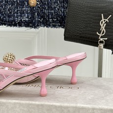 Jimmy Choo/吉米周26WF新品水钻球网纱方头高跟凉鞋璀璨水钻球缀于足间通透网纱轻裹纤纤玉足方头 Jimmy Choo/吉米周26WF新品水钻球网纱方头高跟凉鞋璀璨水钻球缀于足间通透网纱轻裹纤纤玉足方头