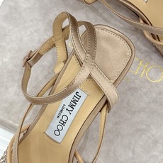 Jimmy Choo/吉米周26WF新品水钻球网纱方头高跟凉鞋璀璨水钻球缀于足间通透网纱轻裹纤纤玉足方头 Jimmy Choo/吉米周26WF新品水钻球网纱方头高跟凉鞋璀璨水钻球缀于足间通透网纱轻裹纤纤玉足方头