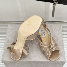 Jimmy Choo/吉米周26WF新品水钻球网纱方头高跟凉鞋璀璨水钻球缀于足间通透网纱轻裹纤纤玉足方头 Jimmy Choo/吉米周26WF新品水钻球网纱方头高跟凉鞋璀璨水钻球缀于足间通透网纱轻裹纤纤玉足方头