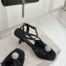 Jimmy Choo/吉米周26WF新品水钻球网纱方头高跟凉鞋璀璨水钻球缀于足间通透网纱轻裹纤纤玉足方头 Jimmy Choo/吉米周26WF新品水钻球网纱方头高跟凉鞋璀璨水钻球缀于足间通透网纱轻裹纤纤玉足方头