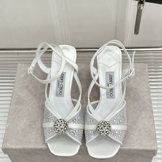 Jimmy Choo/吉米周26WF新品水钻球网纱方头高跟凉鞋璀璨水钻球缀于足间通透网纱轻裹纤纤玉足方头 Jimmy Choo/吉米周26WF新品水钻球网纱方头高跟凉鞋璀璨水钻球缀于足间通透网纱轻裹纤纤玉足方头
