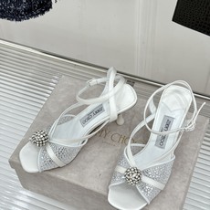 Jimmy Choo/吉米周26WF新品水钻球网纱方头高跟凉鞋璀璨水钻球缀于足间通透网纱轻裹纤纤玉足方头 Jimmy Choo/吉米周26WF新品水钻球网纱方头高跟凉鞋璀璨水钻球缀于足间通透网纱轻裹纤纤玉足方头
