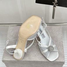 Jimmy Choo/吉米周26WF新品水钻球网纱方头高跟凉鞋璀璨水钻球缀于足间通透网纱轻裹纤纤玉足方头 Jimmy Choo/吉米周26WF新品水钻球网纱方头高跟凉鞋璀璨水钻球缀于足间通透网纱轻裹纤纤玉足方头
