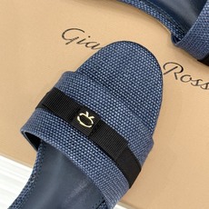 Gianvito Rossi 26WF新品一字带蝴蝶结高跟拖鞋缎面蝴蝶结轻落足尖一字带勾勒纤细脚踝圆头剪 Gianvito Rossi 26WF新品一字带蝴蝶结高跟拖鞋缎面蝴蝶结轻落足尖一字带勾勒纤细脚踝圆头剪