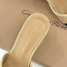 Gianvito Rossi 26WF新品一字带蝴蝶结平底拖鞋缎面蝴蝶结轻落足尖一字带勾勒纤细脚踝圆头剪 Gianvito Rossi 26WF新品一字带蝴蝶结平底拖鞋缎面蝴蝶结轻落足尖一字带勾勒纤细脚踝圆头剪