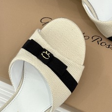 Gianvito Rossi 26WF新品一字带蝴蝶结平底拖鞋缎面蝴蝶结轻落足尖一字带勾勒纤细脚踝圆头剪 Gianvito Rossi 26WF新品一字带蝴蝶结平底拖鞋缎面蝴蝶结轻落足尖一字带勾勒纤细脚踝圆头剪