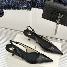 (配原版飞机盒)Saint Laurent /圣罗兰26WF新品胶片尖头后空猫跟凉鞋把暗夜电影感穿在脚上 (配原版飞机盒)Saint Laurent /圣罗兰26WF新品胶片尖头后空猫跟凉鞋把暗夜电影感穿在脚上