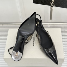 (配原版飞机盒)Saint Laurent /圣罗兰26WF新品胶片尖头后空猫跟凉鞋把暗夜电影感穿在脚上 (配原版飞机盒)Saint Laurent /圣罗兰26WF新品胶片尖头后空猫跟凉鞋把暗夜电影感穿在脚上