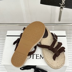 COTEMP WF新品复古罗马编织麻绳底平底拖鞋把南法慵懒感穿在脚上复古罗马编织鞋面手工缠绕天然黄麻绳底 COTEMP WF新品复古罗马编织麻绳底平底拖鞋把南法慵懒感穿在脚上复古罗马编织鞋面手工缠绕天然黄麻绳底