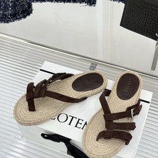 COTEMP WF新品复古罗马编织麻绳底平底拖鞋把南法慵懒感穿在脚上复古罗马编织鞋面手工缠绕天然黄麻绳底 COTEMP WF新品复古罗马编织麻绳底平底拖鞋把南法慵懒感穿在脚上复古罗马编织鞋面手工缠绕天然黄麻绳底