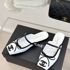 CHANE*|小香26A新品双C猪鼻子蝴蝶结平底玛丽珍鞋把少女优雅焊在脚上26A早春限定神仙单品双C猪鼻 CHANE*|小香26A新品双C猪鼻子蝴蝶结平底玛丽珍鞋把少女优雅焊在脚上26A早春限定神仙单品双C猪鼻