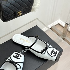 CHANE*|小香26A新品双C猪鼻子蝴蝶结平底玛丽珍鞋把少女优雅焊在脚上26A早春限定神仙单品双C猪鼻 CHANE*|小香26A新品双C猪鼻子蝴蝶结平底玛丽珍鞋把少女优雅焊在脚上26A早春限定神仙单品双C猪鼻