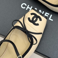 CHANE*|小香26A新品双C猪鼻子蝴蝶结平底玛丽珍鞋把少女优雅焊在脚上26A早春限定神仙单品双C猪鼻 CHANE*|小香26A新品双C猪鼻子蝴蝶结平底玛丽珍鞋把少女优雅焊在脚上26A早春限定神仙单品双C猪鼻