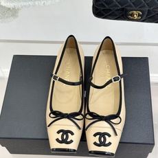 CHANE*|小香26A新品双C猪鼻子蝴蝶结平底玛丽珍鞋把少女优雅焊在脚上26A早春限定神仙单品双C猪鼻 CHANE*|小香26A新品双C猪鼻子蝴蝶结平底玛丽珍鞋把少女优雅焊在脚上26A早春限定神仙单品双C猪鼻