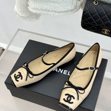 CHANE*|小香26A新品双C猪鼻子蝴蝶结平底玛丽珍鞋把少女优雅焊在脚上26A早春限定神仙单品双C猪鼻 CHANE*|小香26A新品双C猪鼻子蝴蝶结平底玛丽珍鞋把少女优雅焊在脚上26A早春限定神仙单品双C猪鼻