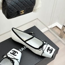 CHANE*|小香26A新品双C猪鼻子蝴蝶结平底玛丽珍鞋把少女优雅焊在脚上26A早春限定神仙单品双C猪鼻 CHANE*|小香26A新品双C猪鼻子蝴蝶结平底玛丽珍鞋把少女优雅焊在脚上26A早春限定神仙单品双C猪鼻