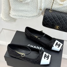 CHANE*|小香26A新品双C猪鼻子蝴蝶结平底玛丽珍鞋把少女优雅焊在脚上26A早春限定神仙单品双C猪鼻 CHANE*|小香26A新品双C猪鼻子蝴蝶结平底玛丽珍鞋把少女优雅焊在脚上26A早春限定神仙单品双C猪鼻