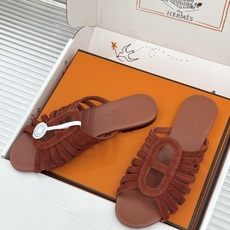 拖鞋 Hermès/爱马仕26WF新品镂空罗马猪笼猪鼻子拖鞋凉鞋罗马猪笼镂空太有腔调标志性猪鼻扣辨识度拉 拖鞋 Hermès/爱马仕26WF新品镂空罗马猪笼猪鼻子拖鞋凉鞋罗马猪笼镂空太有腔调标志性猪鼻扣辨识度拉
