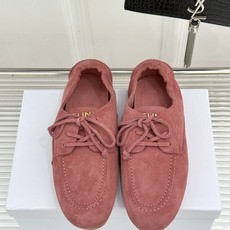 Celine/赛琳26WF新品麂皮系带小皮鞋春秋鞋柜必备百搭款经典系带配金色鞋眼柔润鞋型贴合脚面上脚秀气 Celine/赛琳26WF新品麂皮系带小皮鞋春秋鞋柜必备百搭款经典系带配金色鞋眼柔润鞋型贴合脚面上脚秀气
