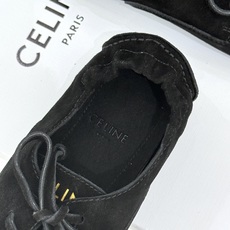 Celine/赛琳26WF新品麂皮系带小皮鞋春秋鞋柜必备百搭款经典系带配金色鞋眼柔润鞋型贴合脚面上脚秀气 Celine/赛琳26WF新品麂皮系带小皮鞋春秋鞋柜必备百搭款经典系带配金色鞋眼柔润鞋型贴合脚面上脚秀气