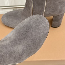 Gianvito Rossi 26WF秋冬新品圆头复古拼接粗跟短靴长靴复古圆头复刻经典感异材拼接质感出众 Gianvito Rossi 26WF秋冬新品圆头复古拼接粗跟短靴长靴复古圆头复刻经典感异材拼接质感出众