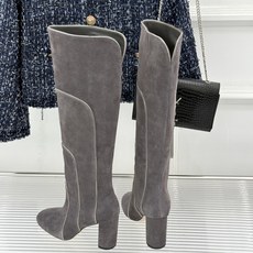 长靴 Gianvito Rossi 26WF秋冬新品圆头复古拼接粗跟短靴长靴复古圆头复刻经典感异材拼接质 长靴 Gianvito Rossi 26WF秋冬新品圆头复古拼接粗跟短靴长靴复古圆头复刻经典感异材拼接质
