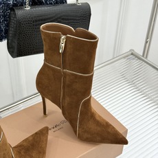 Gianvito Rossi 26WF秋冬新品尖头复古拼接细跟高跟短靴长靴复古拼接重塑尖头格调细高跟撑起 Gianvito Rossi 26WF秋冬新品尖头复古拼接细跟高跟短靴长靴复古拼接重塑尖头格调细高跟撑起