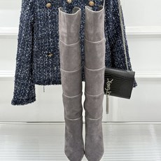 Gianvito Rossi 26WF秋冬新品尖头复古拼接细跟高跟短靴长靴复古拼接重塑尖头格调细高跟撑起 Gianvito Rossi 26WF秋冬新品尖头复古拼接细跟高跟短靴长靴复古拼接重塑尖头格调细高跟撑起