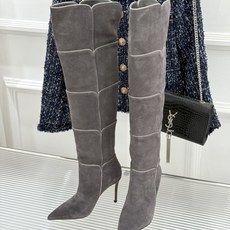 Gianvito Rossi 26WF秋冬新品尖头复古拼接细跟高跟短靴长靴复古拼接重塑尖头格调细高跟撑起 Gianvito Rossi 26WF秋冬新品尖头复古拼接细跟高跟短靴长靴复古拼接重塑尖头格调细高跟撑起