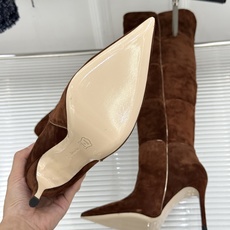Gianvito Rossi 26WF秋冬新品尖头复古拼接细跟高跟短靴长靴复古拼接重塑尖头格调细高跟撑起 Gianvito Rossi 26WF秋冬新品尖头复古拼接细跟高跟短靴长靴复古拼接重塑尖头格调细高跟撑起